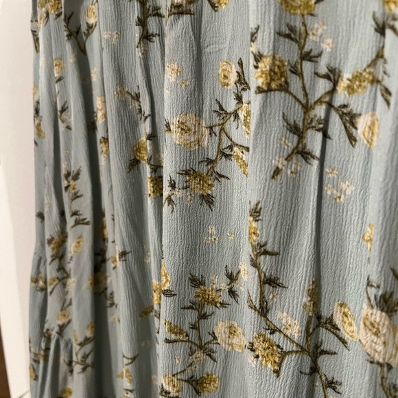 Floral maxi skirt, boho - Picture 4 of 4